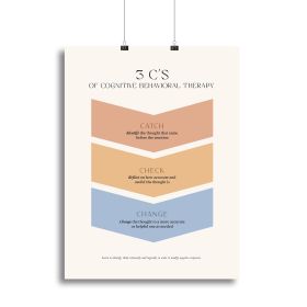Catch Check Change Canvas Print or Poster (type: Poster Print, size: 32" x 24" / 80cm x 60cm approx)