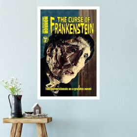 horror line the curse of the werewolf poster wall art (type: Poster, size: Portrait 12 x 18 inches)