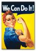 We Can Do It Canvas Print or Poster