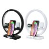 3-in-1 Wireless Charging Desk Lamp – LED Light, Phone Charger & Device Stand
