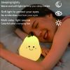 Cute Pear Glow Silicone Night Light