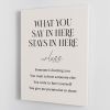 Saysherestayhere Canvas Print or Poster
