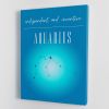 Aquarius Zodiac Vision Poster Canvas Print or Poster