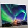 The aurora in Iceland Canvas Print or Poster