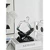 Resin Abstract Sculpture, Meditation & Reading Posture, Modern Home Decor Decor for Desk/Shelf