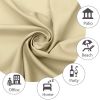 50inch Luxury Nylon Outdoor Curtains with Waterproof Velcro Closures. High-End Sunscreen Curtains for Patios, Balconies, and Patios.