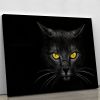 Black Cat Canvas Print or Poster